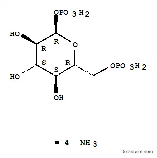 Molecular Structure of 71662-15-2 (a-D-Glucopyranose,1,6-bis(dihydrogen phosphate), tetraammonium salt (9CI))