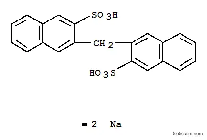 Molecular Structure of 71720-60-0 (dipotassium 3,3'-methylenedi(naphthalene-2-sulphonate))
