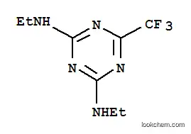 Molecular Structure of 721-61-9 (1,3,5-Triazine-2,4-diamine,N2,N4-diethyl-6-(trifluoromethyl)-)