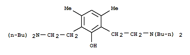 Phenol,2,6-bis[2-(dibutylamino)ethyl]-3,5-dimethyl- cas  7253-34-1