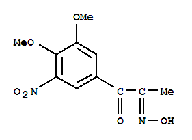 1,2-Propanedione,1-(3,4-dimethoxy-5-nitrophenyl)-, 2-oxime cas  7256-12-4
