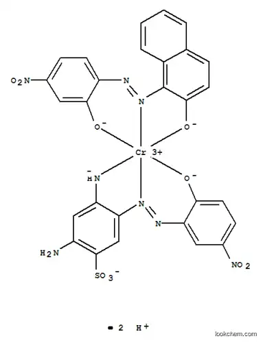 Molecular Structure of 73003-93-7 (Chromate(2-),[2-amino-4-(amino-kN)-5-[2-[2-(hydroxy-kO)-5-nitrophenyl]diazenyl-kN1]benzenesulfonato(3-)][1-[2-[2-(hydroxy-kO)-4-nitrophenyl]diazenyl-kN1]-2-naphthalenolato(2-)-kO]-, hydrogen (1:2))