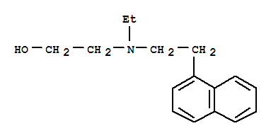Ethanol,2-[ethyl[2-(1-naphthalenyl)ethyl]amino]- cas  7400-14-8