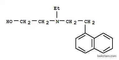 Molecular Structure of 7400-14-8 (2-{ethyl[2-(naphthalen-1-yl)ethyl]amino}ethanol)