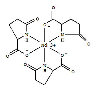 Neodymium,tris(5-oxo-L-prolinato-N1,O2)- (9CI)