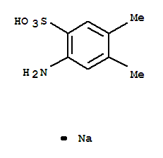 Benzenesulfonic acid,2-amino-4,5-dimethyl-, sodium salt (1:1)