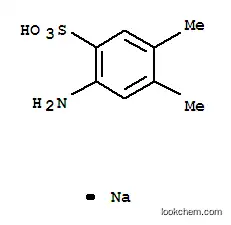 Molecular Structure of 74319-87-2 (sodium 4-amino-o-xylene-5-sulphonate)