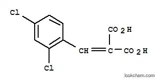 Molecular Structure of 7460-40-4 ((2,4-dichlorobenzylidene)propanedioic acid)