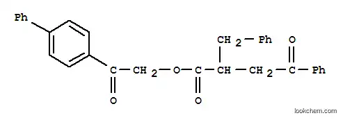 Molecular Structure of 7461-09-8 (2-(biphenyl-4-yl)-2-oxoethyl 2-benzyl-4-oxo-4-phenylbutanoate)