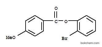 Molecular Structure of 7465-90-9 (2-bromophenyl 4-methoxybenzoate)