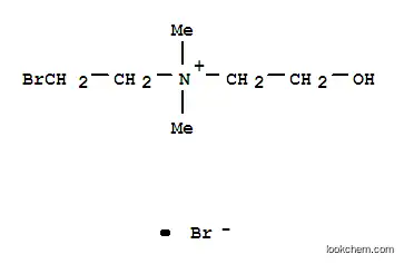 Molecular Structure of 7506-78-7 (2-bromo-N-(2-hydroxyethyl)-N,N-dimethylethanaminium)