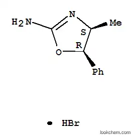 Molecular Structure of 75343-74-7 ((4R,5S)-4-methyl-5-phenyl-4,5-dihydro-1,3-oxazol-2-amine hydrobromide)