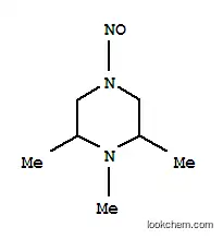 Molecular Structure of 75881-18-4 (Piperazine, 1,2,6-trimethyl-4-nitroso- (9CI))