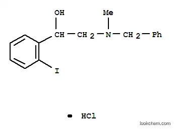 Molecular Structure of 7598-19-8 (2-[benzyl(methyl)amino]-1-(2-iodophenyl)ethanol)
