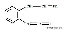 Molecular Structure of 7612-95-5 (1-isothiocyanato-2-(2-phenylethenyl)benzene)