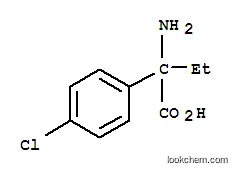 Molecular Structure of 7621-78-5 (2-amino-2-(4-chlorophenyl)butanoic acid)
