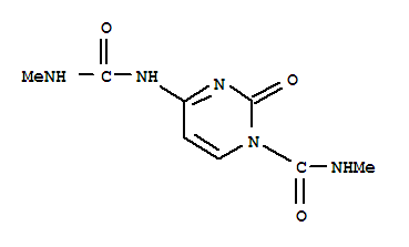 1(2H)-Pyrimidinecarboxamide,N-methyl-4-[[(methylamino)carbonyl]amino]-2-oxo- cas  76692-37-0
