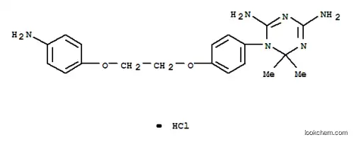 Molecular Structure of 77113-84-9 (1-{4-[2-(4-aminophenoxy)ethoxy]phenyl}-6,6-dimethyl-1,6-dihydro-1,3,5-triazine-2,4-diamine)