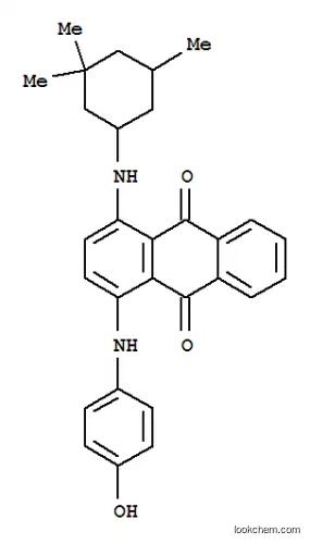 Molecular Structure of 79817-57-5 (1-[(4-hydroxyphenyl)amino]-4-[(3,3,5-trimethylcyclohexyl)amino]anthraquinone)