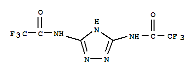 Acetamide,N,N'-1H-1,2,4-triazole-3,5-diylbis[2,2,2-trifluoro- (9CI) cas  80616-56-4