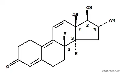 Molecular Structure of 80777-57-7 ((16alpha,17beta)-16,17-dihydroxyestra-4,9,11-trien-3-one)