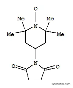 Molecular Structure of 81069-03-6 (N-succinyl-4-amino-2,2,6,6-tetramethylpiperidine-1-oxyl)