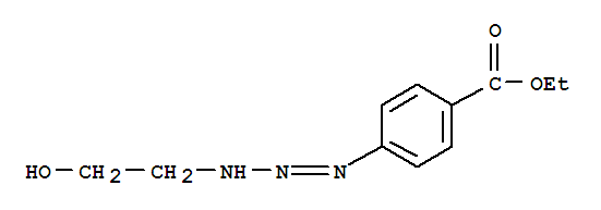 Benzoic acid,4-[3-(2-hydroxyethyl)-2-triazen-1-yl]-, ethyl ester cas  82647-06-1