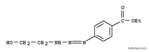 Molecular Structure of 82647-06-1 (ethyl 4-[(2E)-3-(2-hydroxyethyl)triaz-2-en-1-yl]benzoate)