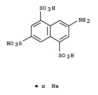 1,3,5-Naphthalenetrisulfonicacid, 7-amino-, sodium salt (1: )