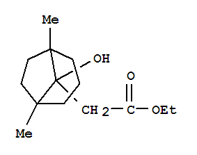 Bicyclo[3.2.1]octane-8-aceticacid, 8-hydroxy-1,5-dimethyl-, ethyl ester