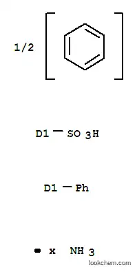 Molecular Structure of 83997-40-4 ([terphenyl]disulphonic acid, ammonium salt)