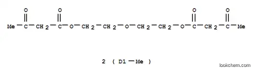 Molecular Structure of 85371-63-7 (oxybis(methylethylene) diacetoacetate)