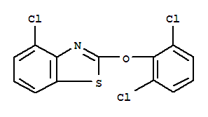 4-chloro-2-(2,6-dichlorophenoxy)benzothiazole