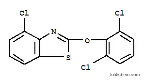 Molecular Structure of 85391-66-8 (4-chloro-2-(2,6-dichlorophenoxy)benzothiazole)