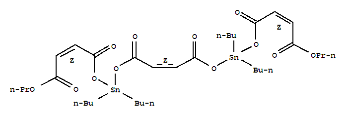 5,7,12,14-Tetraoxa-6,13-distannaoctadeca-2,9,16-trienedioicacid, 6,6,13,13-tetrabutyl-4,8,11,15-tetraoxo-, dipropyl ester, (Z,Z,Z)- (9CI)
