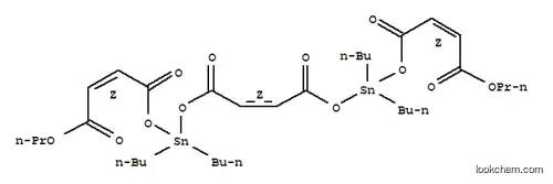 Molecular Structure of 85391-80-6 (dipropyl (Z,Z,Z)-6,6,13,13-tetrabutyl-4,8,11,15-tetraoxo-5,7,12,14-tetraoxa-6,13-distannoctadeca-2,9,16-trienedioate)