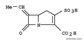 6-Ethylidene-7-oxo-3-sulfo-1-azabicyclo[3.2.0]hept-2-ene-2-carboxylic acid