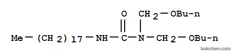 Molecular Structure of 85712-02-3 (1,1-bis(butoxymethyl)-3-octadecylurea)