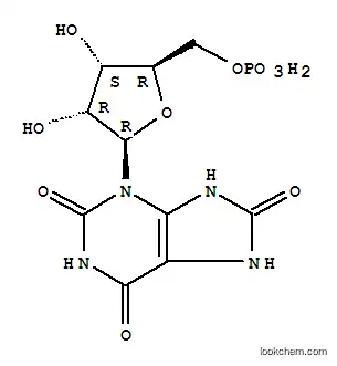 Molecular Structure of 87004-59-9 (3-N-ribosyluric acid 5'-monophosphate)