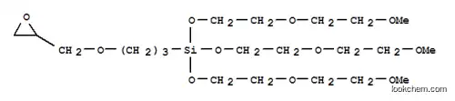 Molecular Structure of 88127-84-8 (9-[2-(2-methoxyethoxy)ethoxy]-9-[3-(oxiranylmethoxy)propyl]-2,5,8,10,13,16-hexaoxa-9-silaheptadecane)