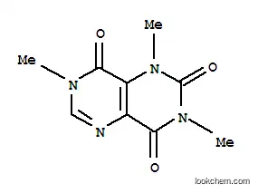 Molecular Structure of 92474-94-7 (3,8,10-trimethyl-3,5,8,10-tetrazabicyclo[4.4.0]deca-4,11-diene-2,7,9-trione)