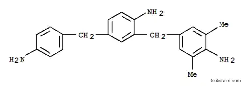 Molecular Structure of 93778-08-6 (4-[(4-aminophenyl)methyl]-2-[(4-amino-3,5-xylyl)methyl]aniline)