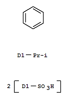 Benzenedisulfonic acid,(1-methylethyl)- (9CI)