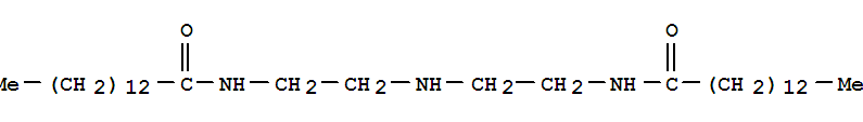 Tetradecanamide,N,N'-(iminodi-2,1-ethanediyl)bis- (9CI)