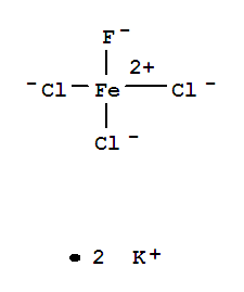 Ferrate(2-),trichlorofluoro-, dipotassium, (T-4)- (9CI)