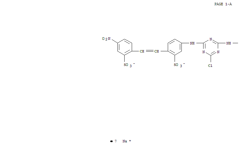 Chromate(7-),bis[2-[[6-[[4-chloro-6-[[4-[2-(4-nitro-2-sulfophenyl)ethenyl]-3-sulfophenyl]amino]-1,3,5-triazin-2-yl]amino]-1-hydroxy-3-sulfo-2-naphthalenyl]azo]benzoato(5-)]-,heptasodium (9CI)