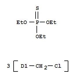 Propanol, chloro-,phosphorothioate (3:1) (9CI)