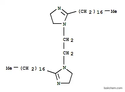 Molecular Structure of 93963-91-8 (1,1'-ethylenebis[4,5-dihydro-2-(heptadecenyl)-1H-imidazole])