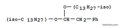 Molecular Structure of 93981-84-1 ([2,2-bis(isotridecyloxy)ethyl]benzene)