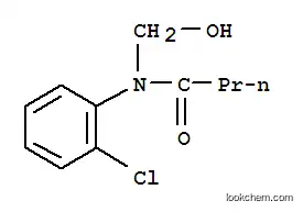 Molecular Structure of 94016-02-1 (N-(2-chlorophenyl)-N-(hydroxymethyl)butanamide)
